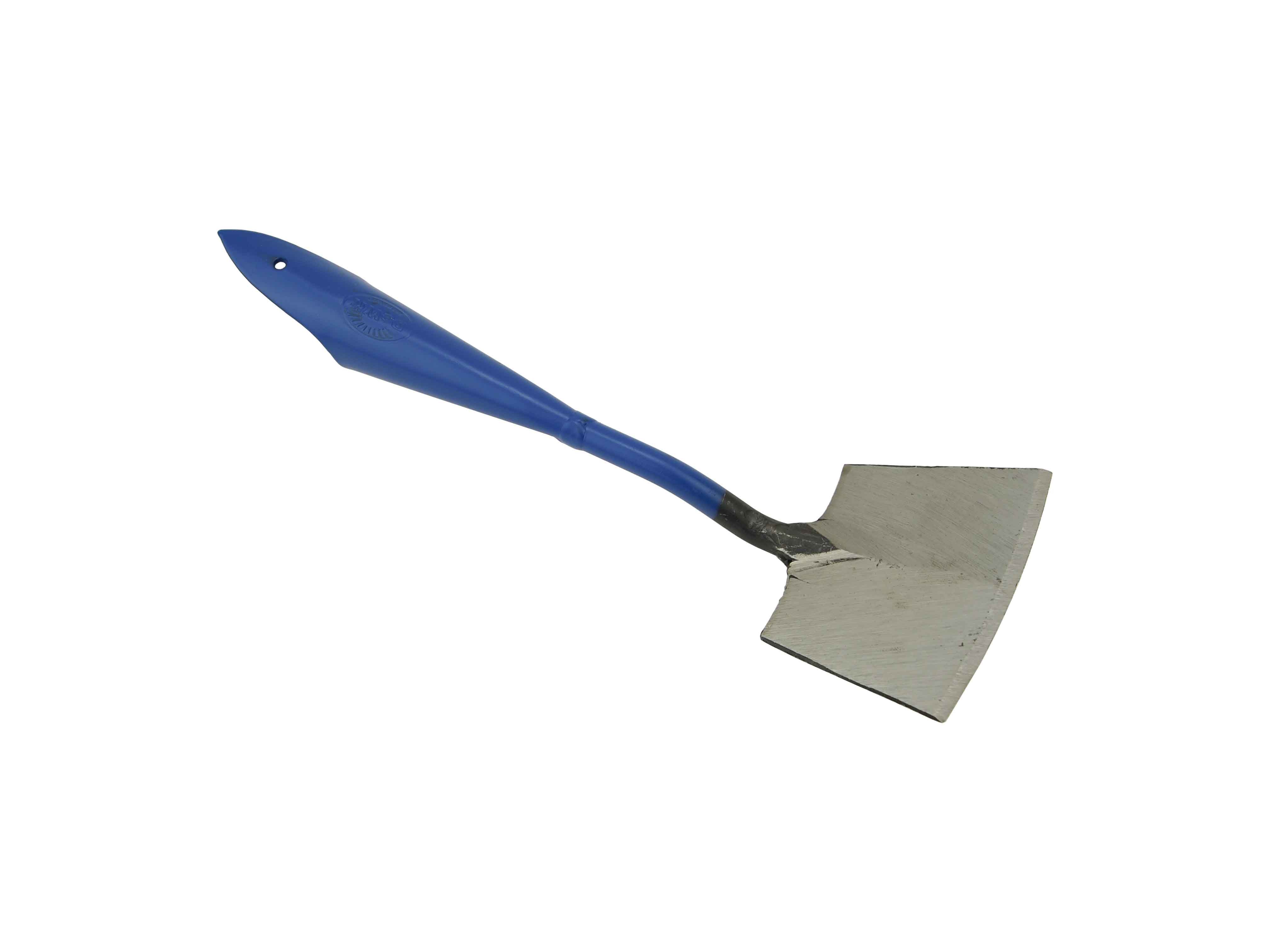 Holland forged push'n pull hoe 4" blue,  (head only)